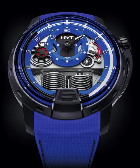 HYT H1 Colorblock BLUE 148-TT-80-NF-FB Replica watch